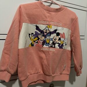 Disney Friends Pink Sweater